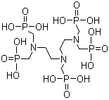 structure of CAS# 15827-60-8, Diethylenetriaminepenta(methylene-phosphonic acid)