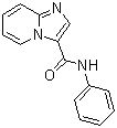 structure of CAS# 15833-22-4, N-苯基咪唑并[1,2-a]吡啶-3-甲酰胺