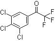 structure of CAS# 158401-00-4, 2,2,2-三氟-1-(3,4,5-三氯苯基)乙酮