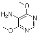 structure of CAS# 15846-15-8, 4,6-二甲氧基-5-嘧啶胺