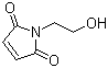 structure of CAS# 1585-90-6, N-(Ethanol)maleimide