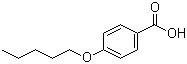 CAS 登录号：15872-41-0, 4-正戊氧基苯甲酸, 对戊氧基苯甲酸