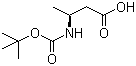 structure of CAS# 158851-30-0, Boc-L-beta-高丙氨酸