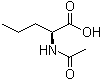 structure of CAS# 15891-50-6, N-乙酰基-L-正缬氨酸