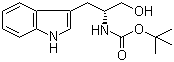 structure of CAS# 158932-00-4, (R)-[2-羟基-1-(1H-吲哚-3-基甲基)乙基]氨基甲酸叔丁酯