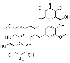 structure of CAS# 158932-33-3, Seco-isolariciresinol diglucoside