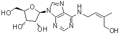 structure of CAS# 15896-46-5, 顺式-玉米素-D-核糖甙