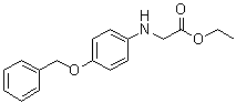 CAS 登录号：15917-88-1, N-[4-(苯基甲氧基)苯基]甘氨酸乙酯