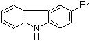 structure of CAS# 1592-95-6, 3-溴咔唑