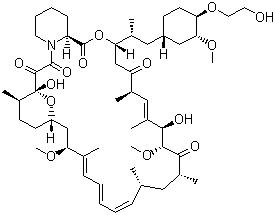 structure of CAS# 159351-69-6, Everolimus
