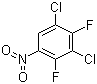 structure of CAS# 15952-70-2, 2,4-二氟-3,5-二氯硝基苯