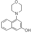 CAS 登录号：159596-05-1, 4-吗啉基-2-萘酚