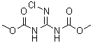 structure of CAS# 1596379-00-8, 2-Chloro-1,3-bis(methoxycarbonyl)guanidine