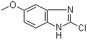 structure of CAS# 15965-54-5, 2-氯-5-甲氧基苯并咪唑