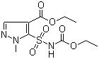 CAS 登录号：159709-60-1, 4-乙氧羰基-1-甲基-5-吡唑磺酰氨基甲酸乙酯