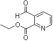 structure of CAS# 159755-62-1, 3-甲酰基-2-吡啶羧酸乙酯