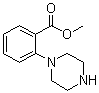 structure of CAS# 159974-63-7, 2-(Piperazin-1-yl)benzoic acid methyl ester
