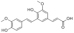 structure of CAS# 160097-32-5, Poacic acid