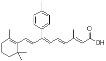 structure of CAS# 160162-42-5, (2E,4E,6Z,8E)-3-甲基-7-(4-甲基苯基)-9-(2,6,6-三甲基-1-环己烯-1-基)-2,4,6,8-壬四烯酸