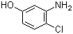 structure of CAS# 16026-77-0, 3-氨基-4-氯苯酚
