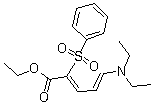CAS 登录号：160306-22-9, 5-(二乙基氨基)-2-(苯磺酰基)-2,4-戊二烯酸乙酯