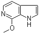 structure of CAS# 160590-40-9, 7-甲氧基-1H-吡咯并[2,3-c]吡啶