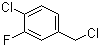 structure of CAS# 160658-68-4, 3-Fluoro-4-chlorobenzyl chloride