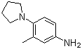 structure of CAS# 16089-43-3, 3-甲基-4-(1-吡咯烷基)苯胺
