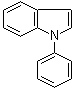 structure of CAS# 16096-33-6, 1-苯基吲哚