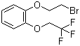 structure of CAS# 160969-00-6, 2-[2-(2,2,2-三氟乙氧基)苯氧基]乙基溴