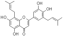 structure of CAS# 161068-53-7, 朝藿素 B