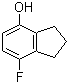 structure of CAS# 161178-24-1, 7-Fluoro-4-indanol