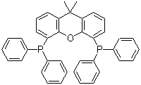 structure of CAS# 161265-03-8, 4,5-双二苯基膦-9,9-二甲基氧杂蒽
