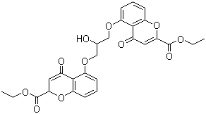 structure of CAS# 16150-45-1, 色甘酸二乙酯