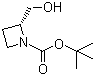 structure of CAS# 161511-90-6, (R)-1-叔丁氧羰基-2-氮杂环丁烷甲醇