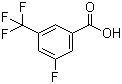 structure of CAS# 161622-05-5, 3-氟-5-(三氟甲基)苯甲酸