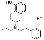 CAS 登录号：161757-96-6, (R)-5,6,7,8-四氢-6-[(2-苯基乙基)丙基氨基]-1-萘酚盐酸盐