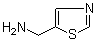 structure of CAS# 161805-76-1, 5-氨基甲基噻唑