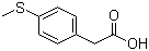structure of CAS# 16188-55-9, 4-甲硫基苯乙酸