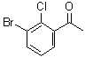 structure of CAS# 161957-62-6, 1-(3-溴-2-氯苯基)乙酮