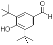 structure of CAS# 1620-98-0, 3,5-二叔丁基-4-羟基苯甲醛
