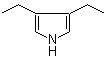 structure of CAS# 16200-52-5, 3,4-二乙基吡咯