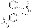CAS 登录号：162011-90-7 (186912-82-3), 罗非昔布, 4-[4-(甲磺酰基)苯基]-3-苯基-2(5)H-呋喃酮