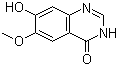 structure of CAS# 162012-72-8, 6-甲氧基-7-羟基喹唑啉-4-酮