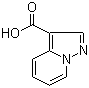 structure of CAS# 16205-46-2, 吡唑并[1,5-a]吡啶-3-羧酸