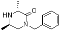 CAS 登录号：162240-92-8, (3R,5R)-3,5-二甲基-1-(苯基甲基)-2-哌嗪酮