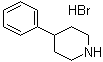 4-Phenylpiperidine hydrobromide molecular structure (CAS 16226-66-7)