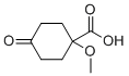 structure of CAS# 1622928-68-0, 1-Methoxy-4-oxocyclohexane-1-carboxylic acid