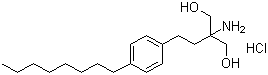 structure of CAS# 162359-56-0, 盐酸芬戈莫德