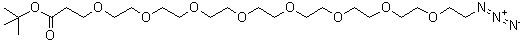 CAS # 1623791-99-0, 27-Azido-4,7,10,13,16,19,22,25-octaoxaheptacosanoic acid 1,1-dimethylethyl ester